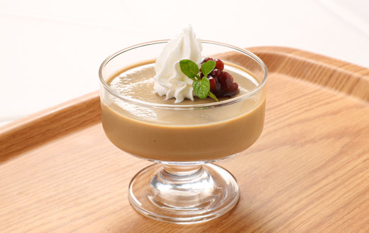 ほうじ茶プリン