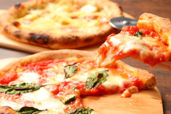 マルゲリータピザの写真