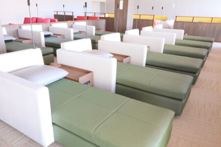 フラットタイプのリクライナー