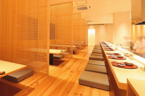 京田辺水春亭の店内写真