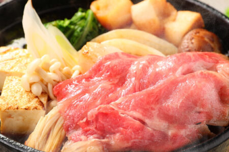 すき焼き御膳の写真