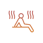 「腰掛け湯」のアイコン