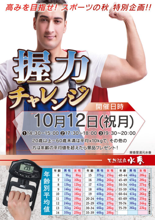 握力チャレンジ