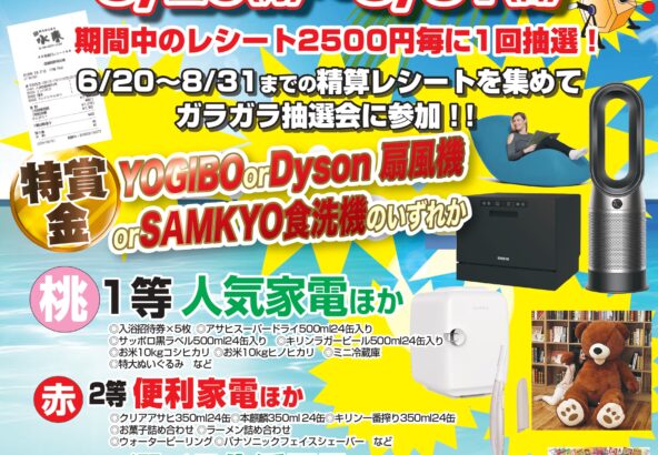 ガラガラ大抽選会